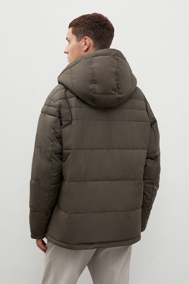 Стеганая куртка с капюшоном, Модель FWC21002, Фото №5