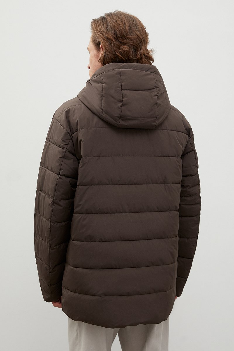 Стеганая куртка с капюшоном, Модель FWC21003, Фото №5