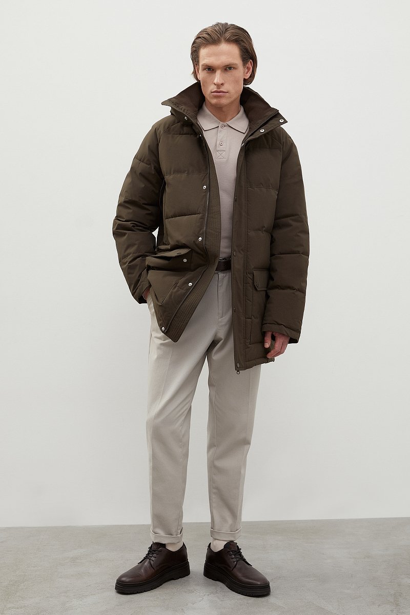Стеганая куртка с капюшоном, Модель FWC21011, Фото №2