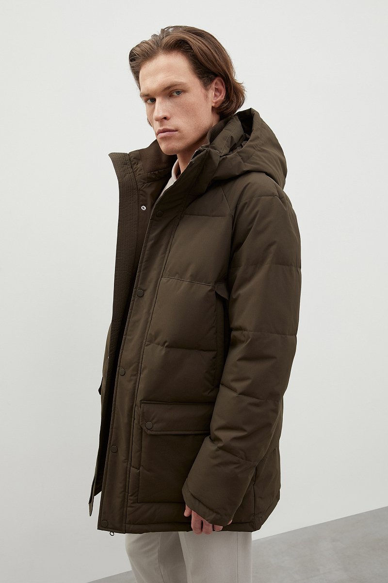 Стеганая куртка с капюшоном, Модель FWC21011, Фото №4