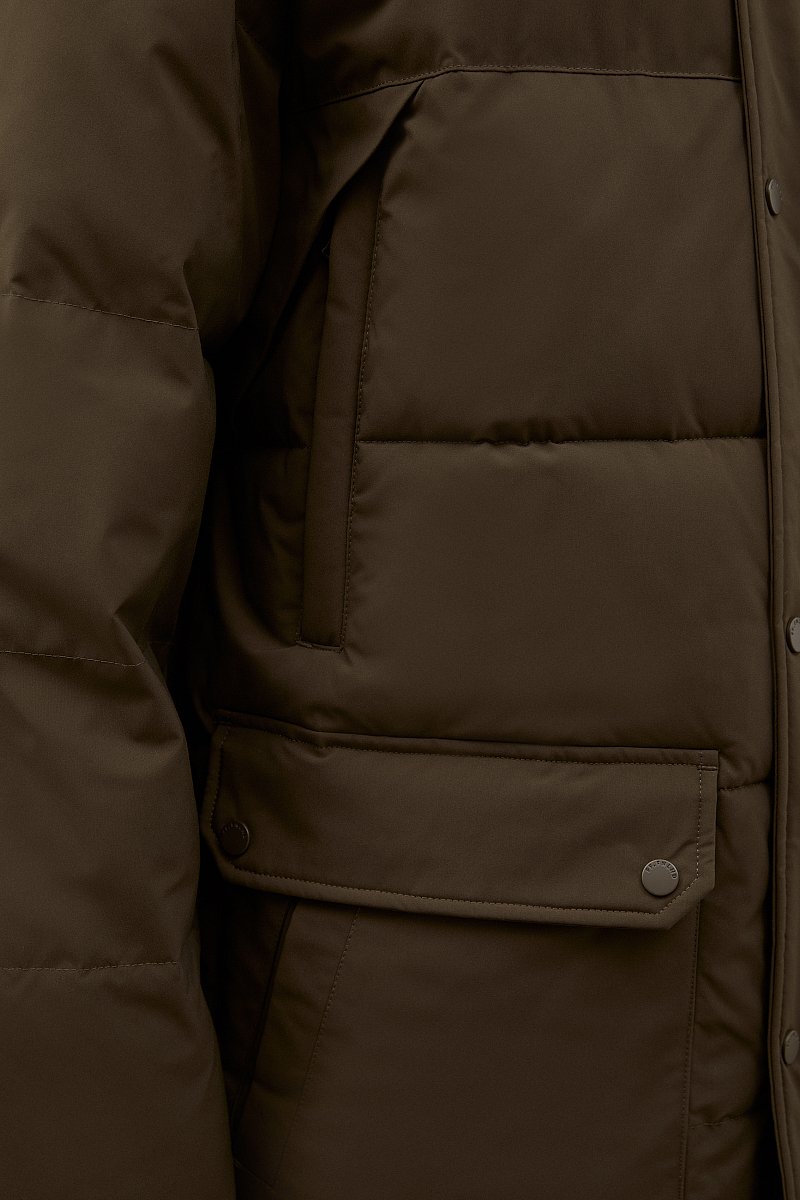 Стеганая куртка с капюшоном, Модель FWC21011, Фото №6