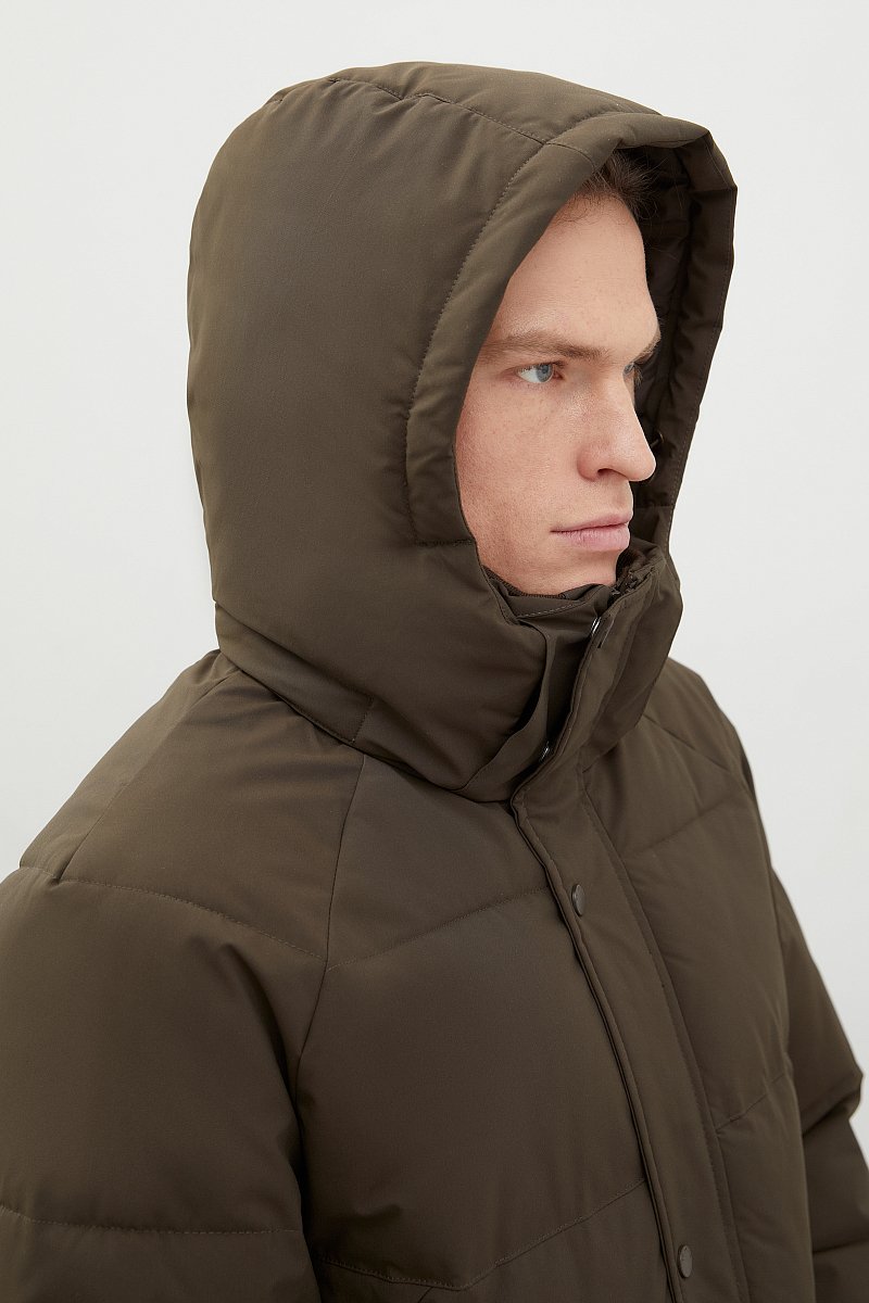 Стеганая куртка с капюшоном, Модель FWC21011, Фото №8