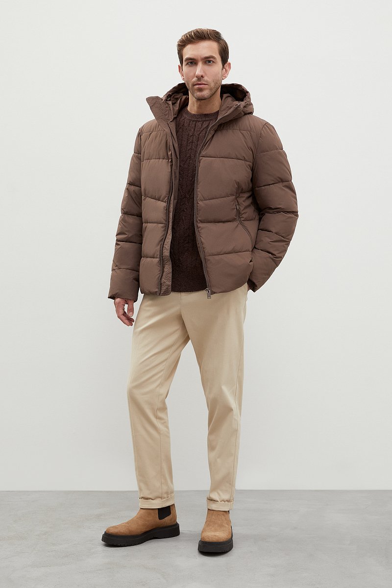 Стеганая куртка с капюшоном, Модель FWC21025, Фото №2