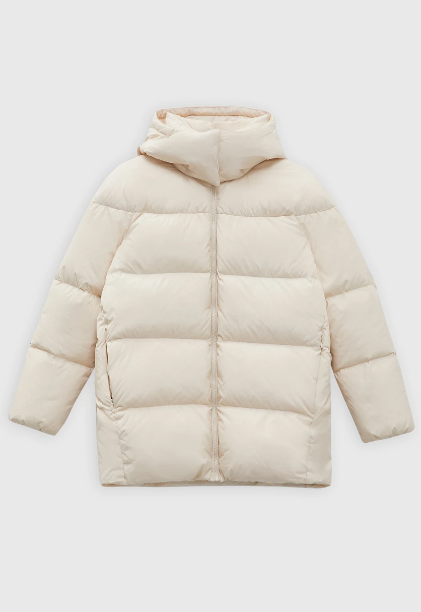 Стеганый пуховик oversize силуэта, Модель FWC11026, Фото №9