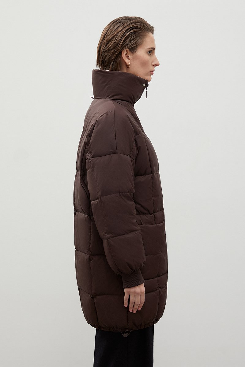 Двустороннее пуховое пальто, Модель FWC11099, Фото №8
