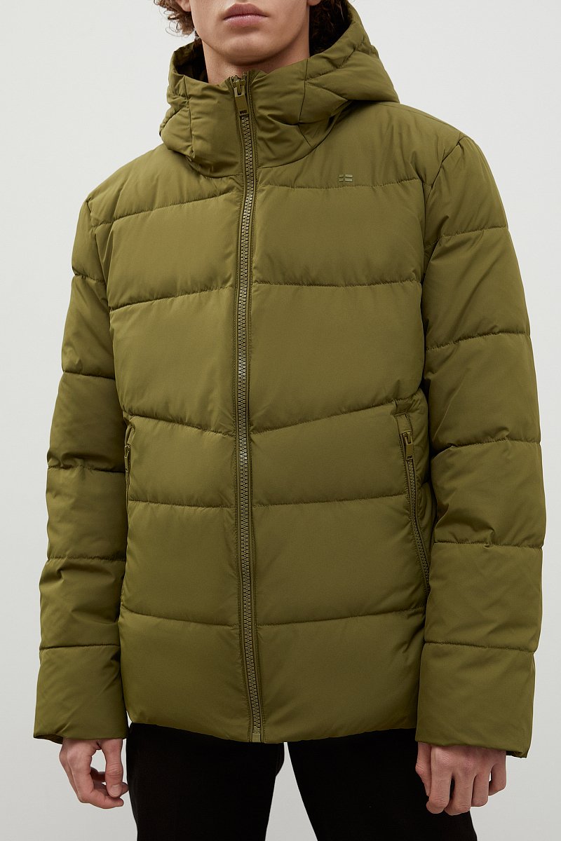 Стеганая куртка с капюшоном, Модель FWC21025, Фото №3