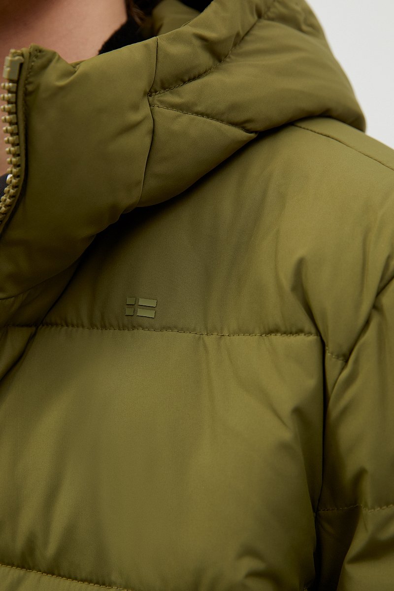 Стеганая куртка с капюшоном, Модель FWC21025, Фото №6