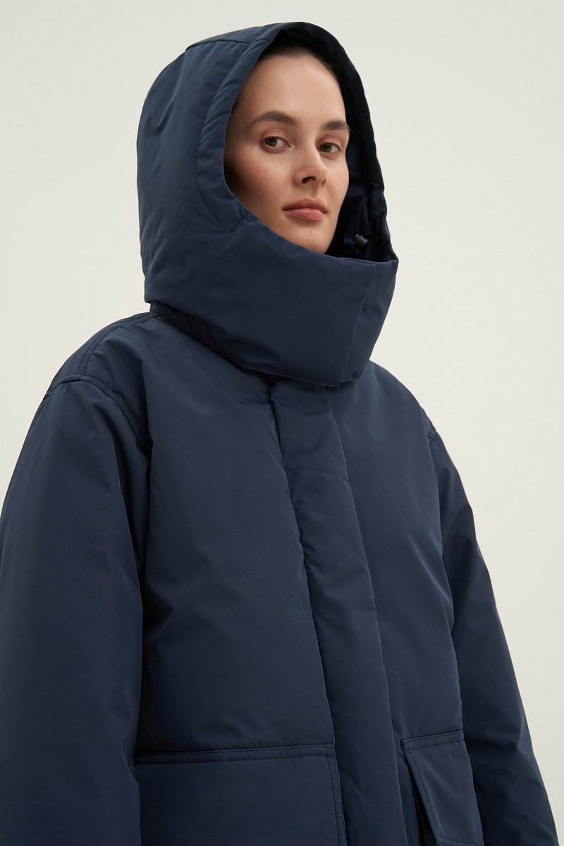 Пальто утепленное с утиным пухом, Модель FWD11044, Фото №6