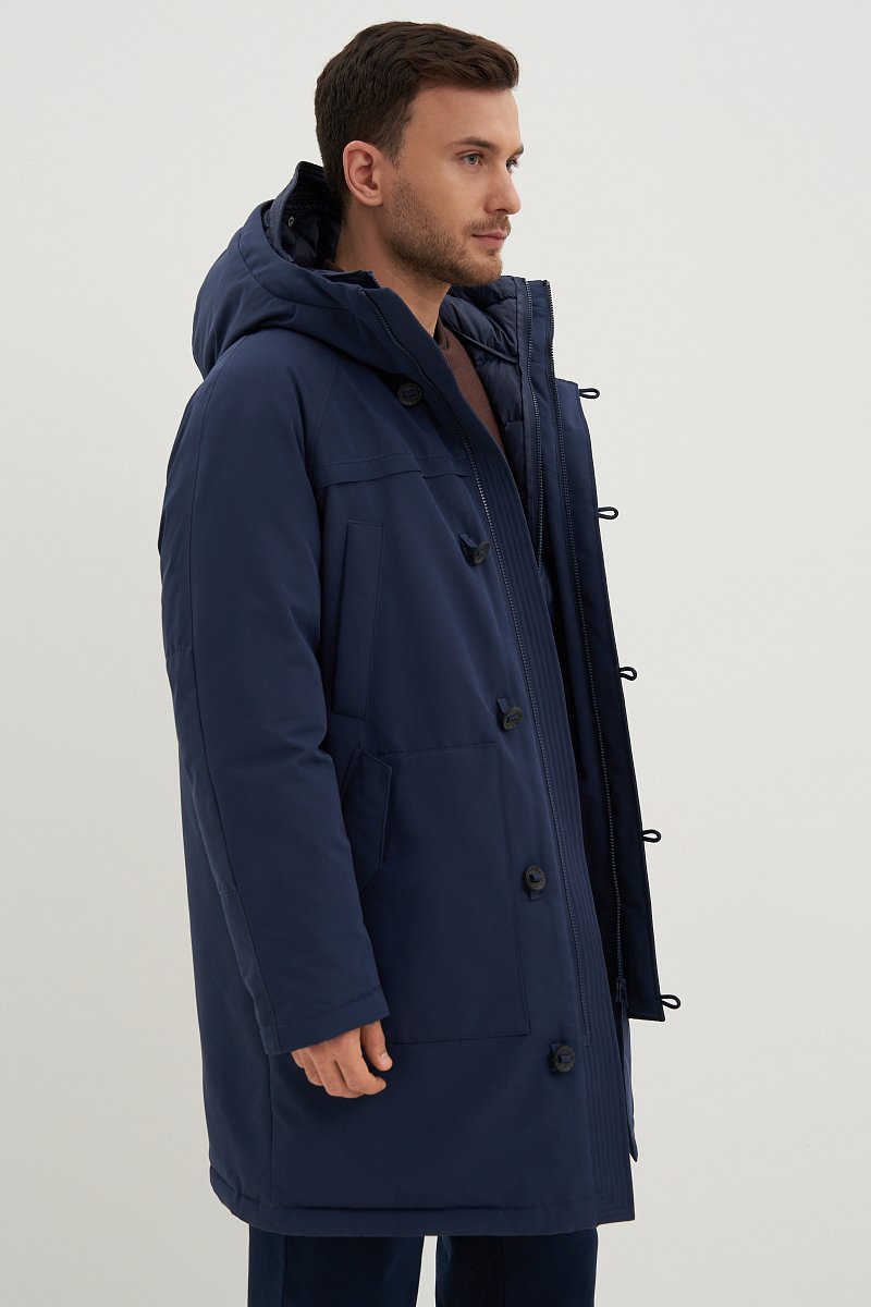 Пальто утепленное с утиным пухом, Модель FWD21013, Фото №3