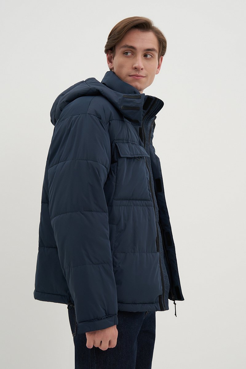 Куртка утепленная с воротником стойкой, Модель FWD21021, Фото №3