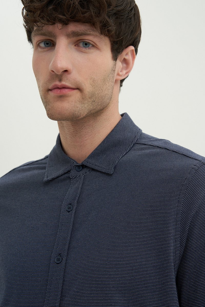 Рубашка (верхняя сорочка) трик. мужская, Модель FWD21053, Фото №5