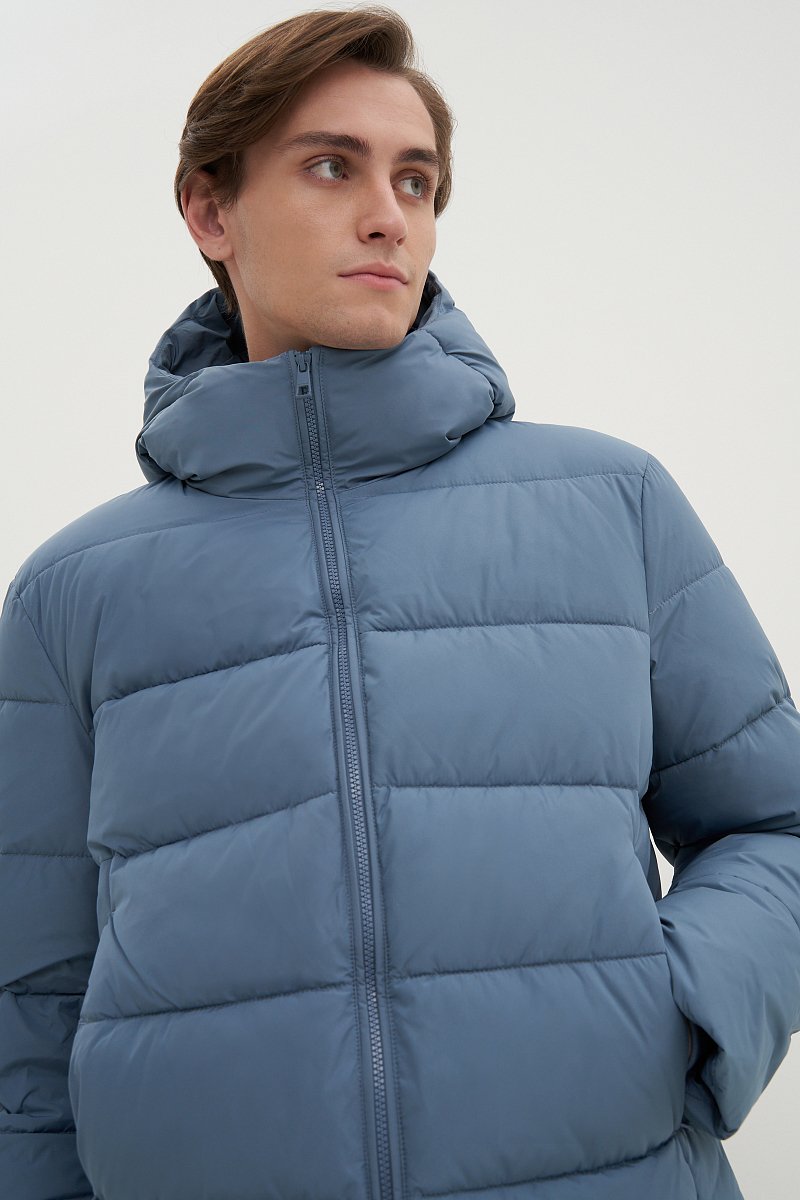 Куртка утепленная с капюшоном, Модель FWD21025, Фото №3