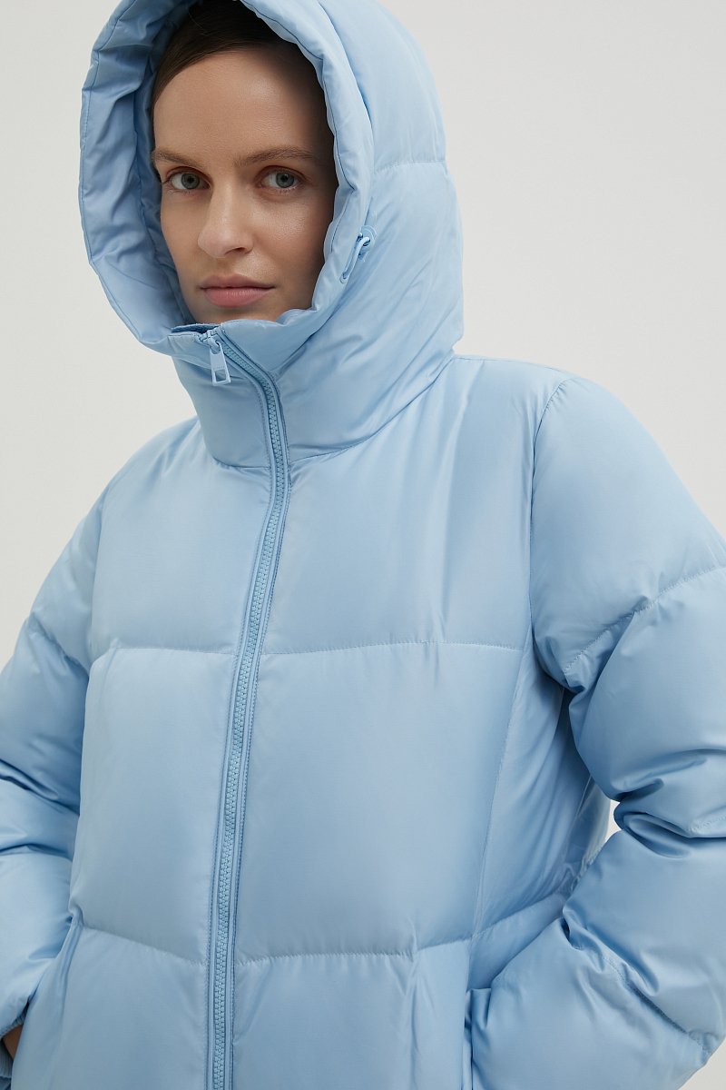 Пальто утепленное с утиным пухом, Модель FWD11090, Фото №3