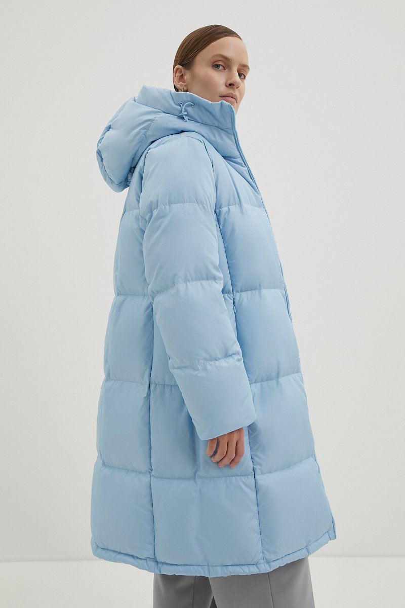 Пальто утепленное с утиным пухом, Модель FWD11090, Фото №4