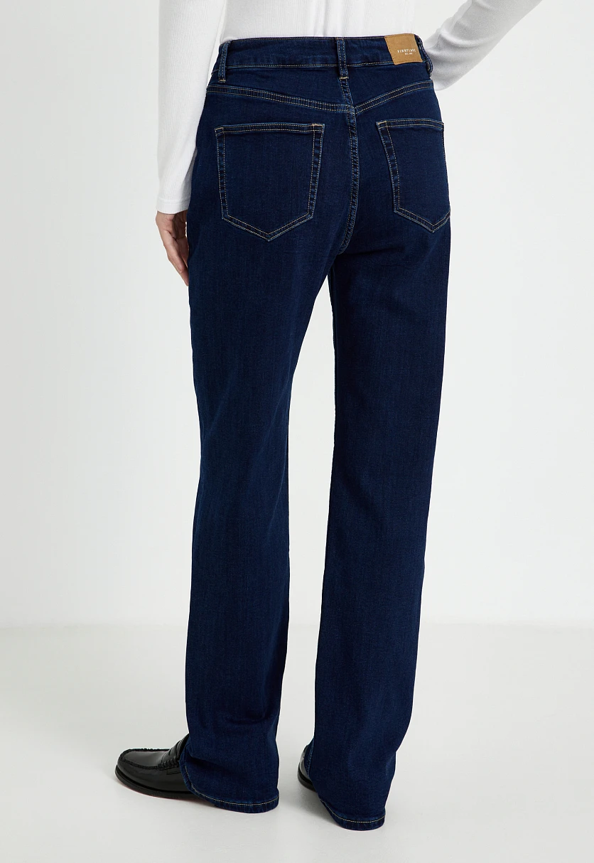 Утепленные джинсы straight fit женские, Модель FWD15000, Фото №4