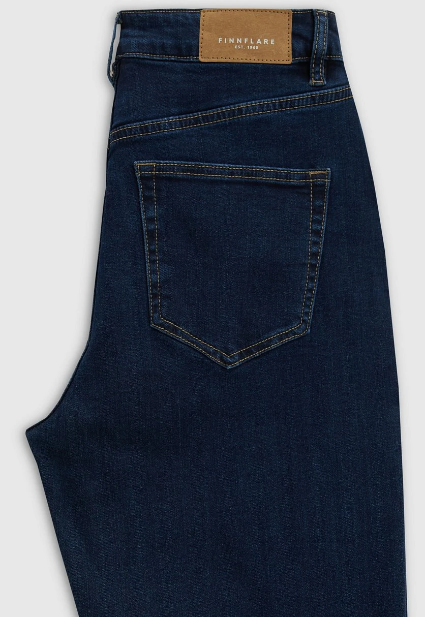 Утепленные джинсы straight fit женские, Модель FWD15000, Фото №6