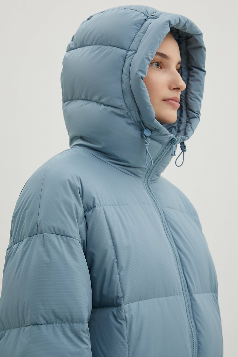Пальто утепленное с утиным пухом, Модель FWD11082, Фото №3