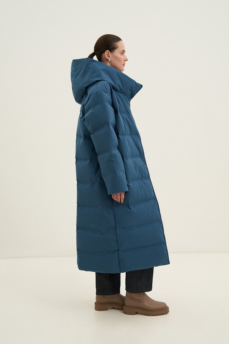 Пальто утепленное с утиным пухом, Модель FWD11063, Фото №3