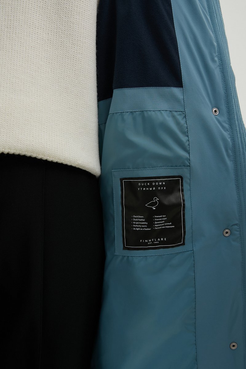 Пальто утепленное с утиным пухом, Модель FWD11017, Фото №6