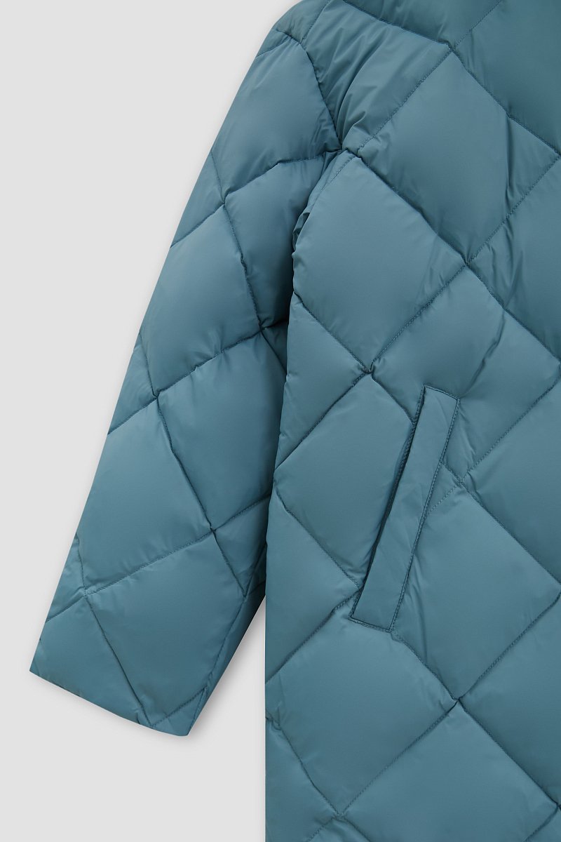 Пальто утепленное с утиным пухом, Модель FWD11030, Фото №8