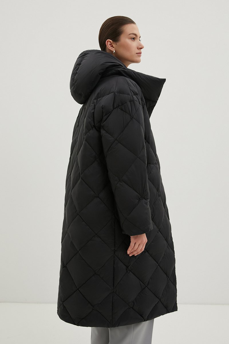 Пальто утепленное с утиным пухом, Модель FWD11030, Фото №3