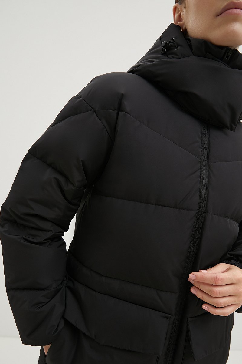 Пальто утепленное с утиным пухом, Модель FWD11050, Фото №3