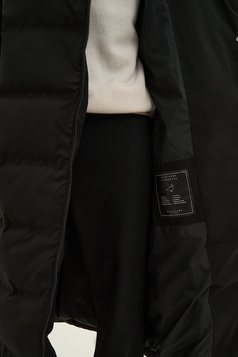 Пальто утепленное с утиным пухом, Модель FWD11063, Фото №6