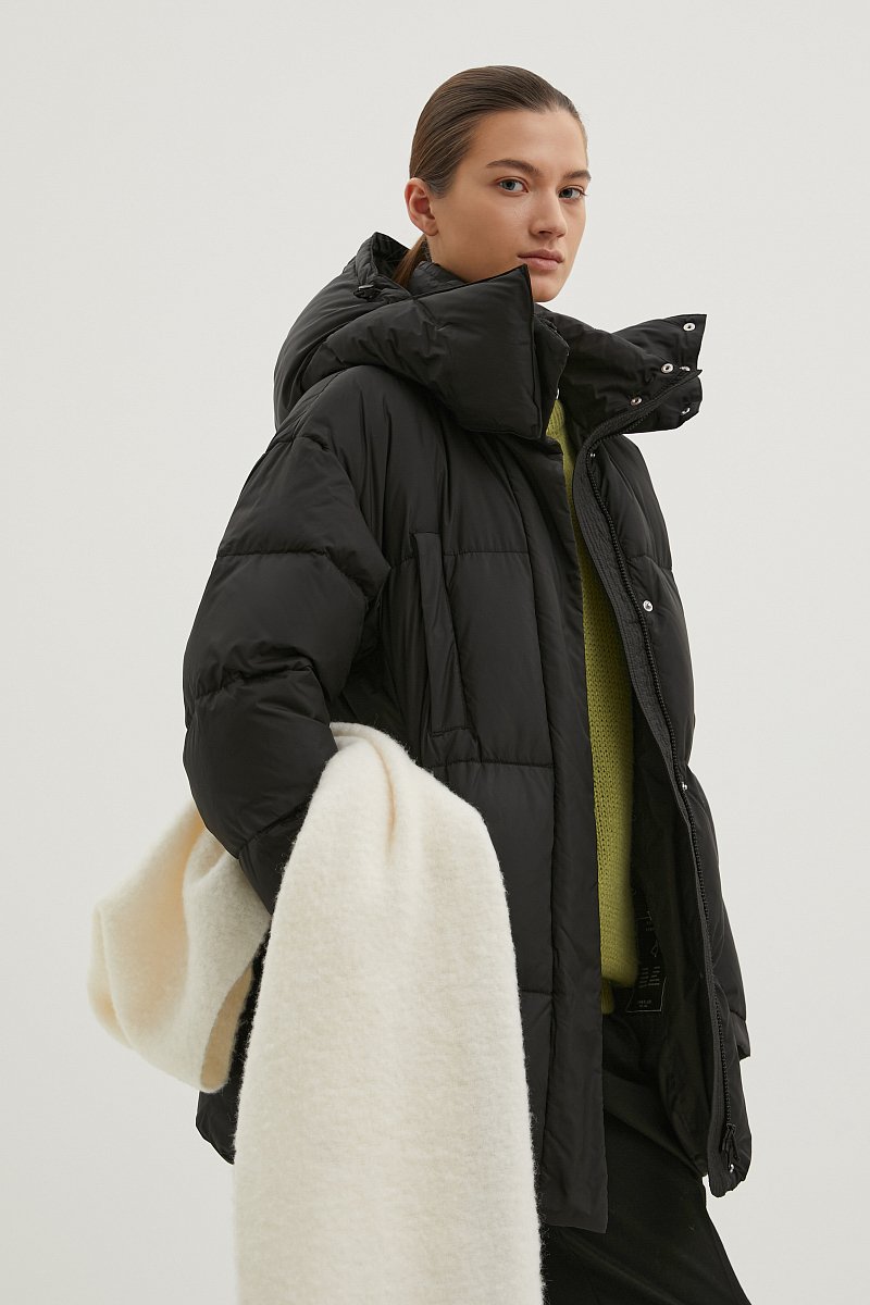 Куртка утепленная с утиным пухом, Модель FWD11076, Фото №4