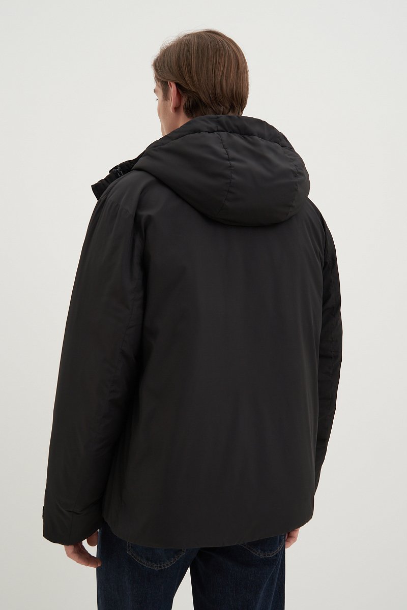 Куртка утепленная из водонепроницаемой ткани, Модель FWD21003, Фото №4