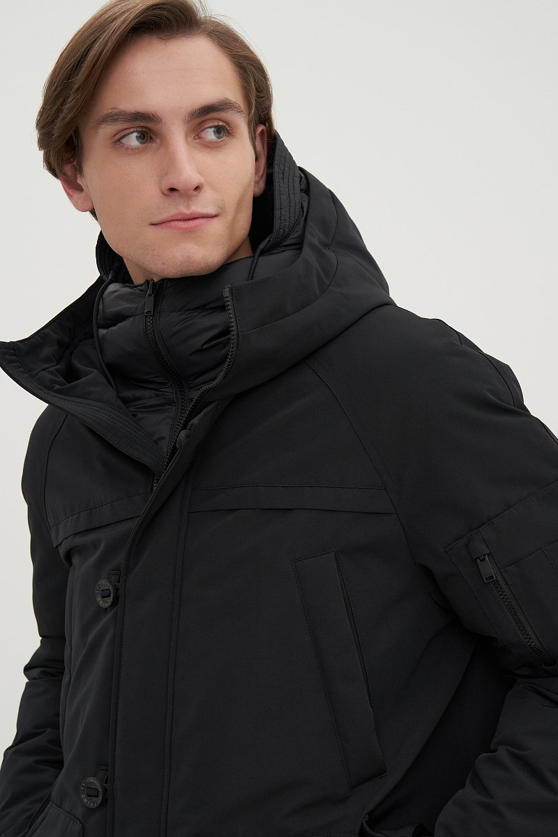 Пальто утепленное с утиным пухом, Модель FWD21013, Фото №4