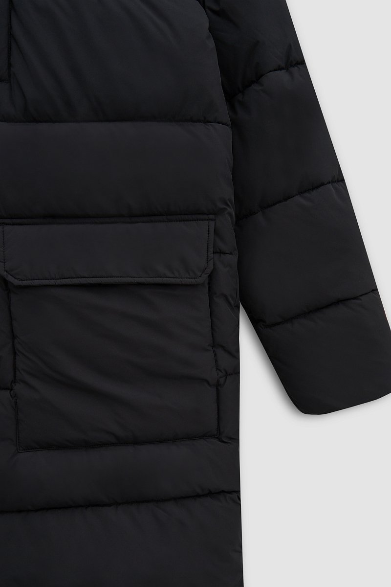 Пальто утепленное с воротником стойкой, Модель FWD21027, Фото №7