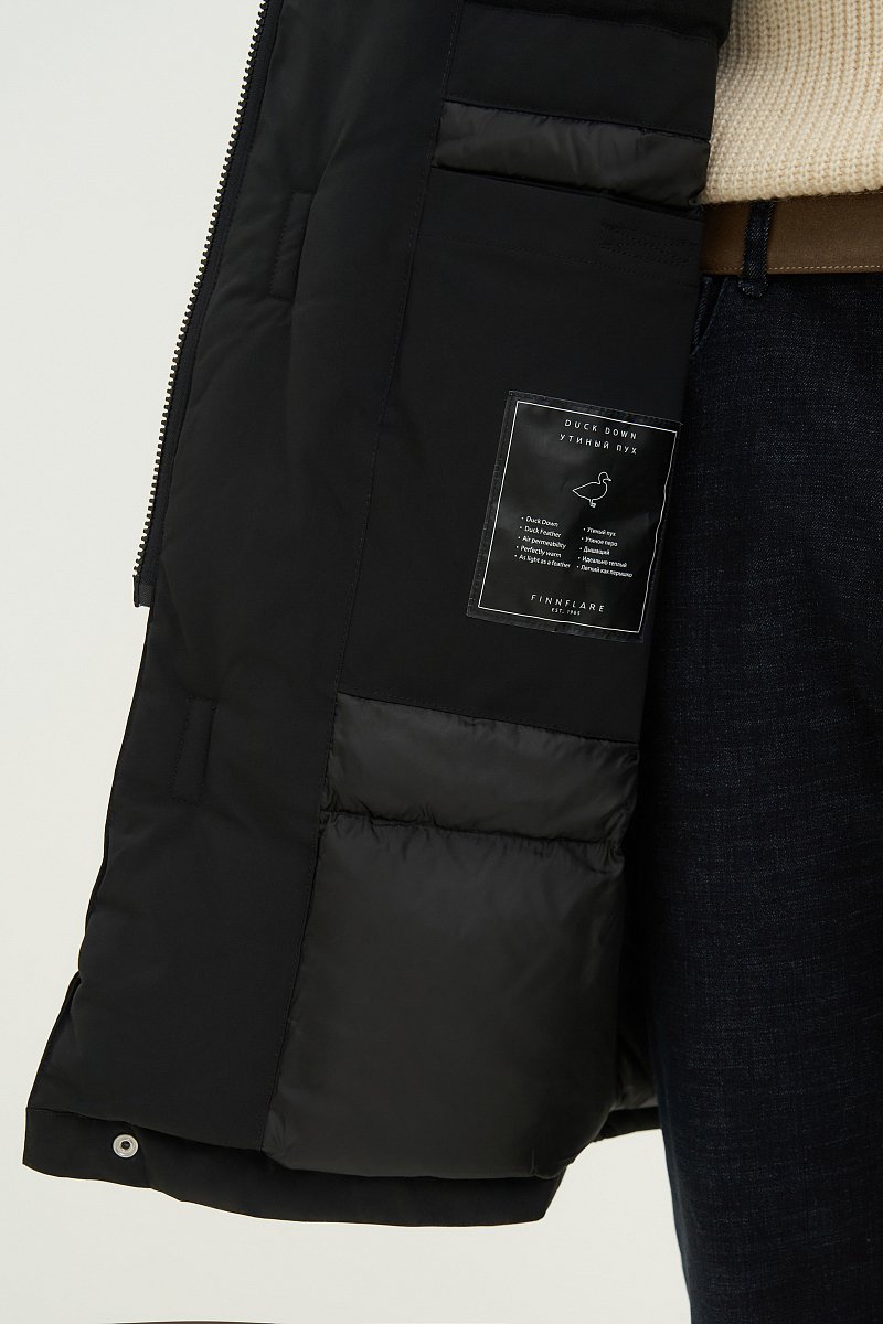 Пальто утепленное с утиным пухом, Модель FWD21057, Фото №6