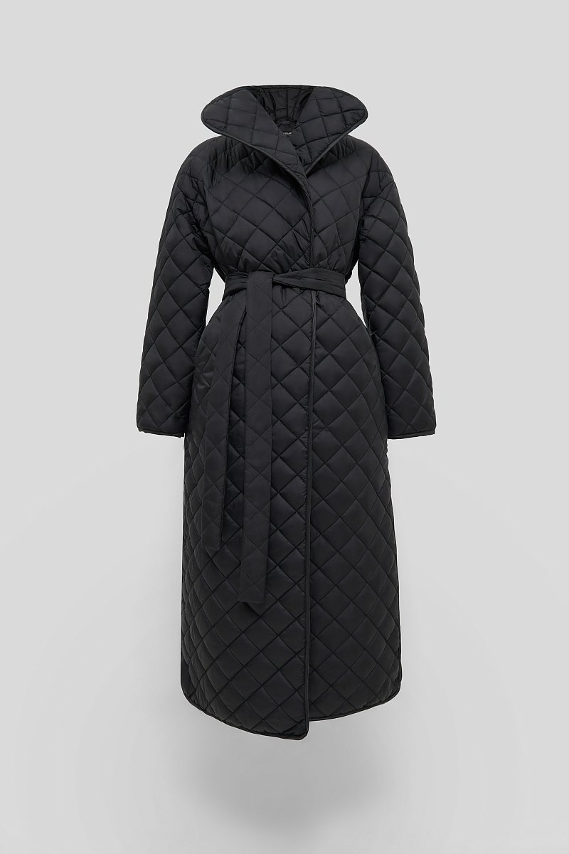 Стеганое утепленное пальто из капсулы Карины Нигай, Модель FWD51000, Фото №6