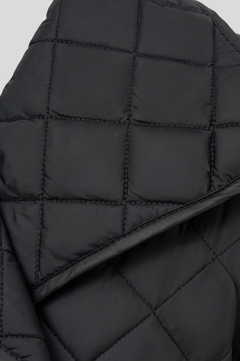 Стеганое утепленное пальто из капсулы Карины Нигай, Модель FWD51000, Фото №4