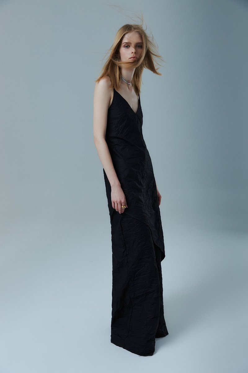 Платье ассиметричного кроя из капсулы Карины Нигай, Модель FWD51005, Фото №3