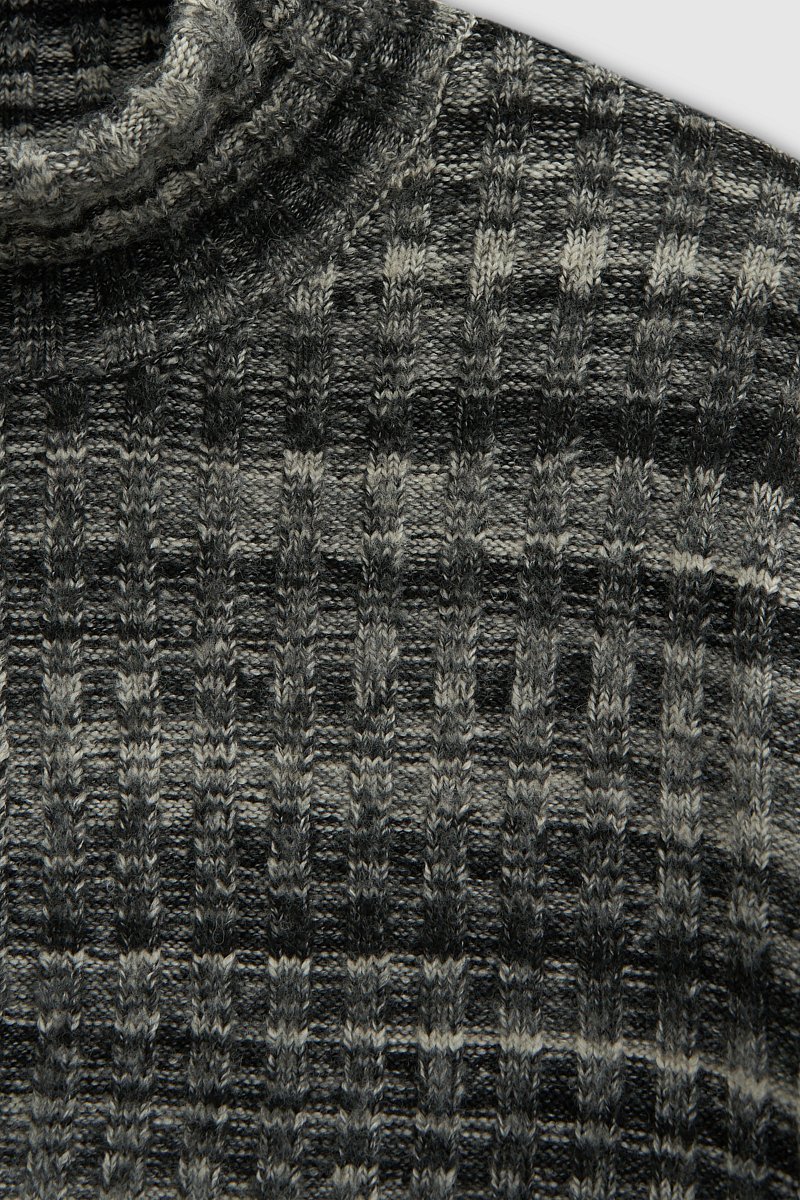 Джемпер прямого силуэта с шерстью, Модель FWD21102, Фото №6