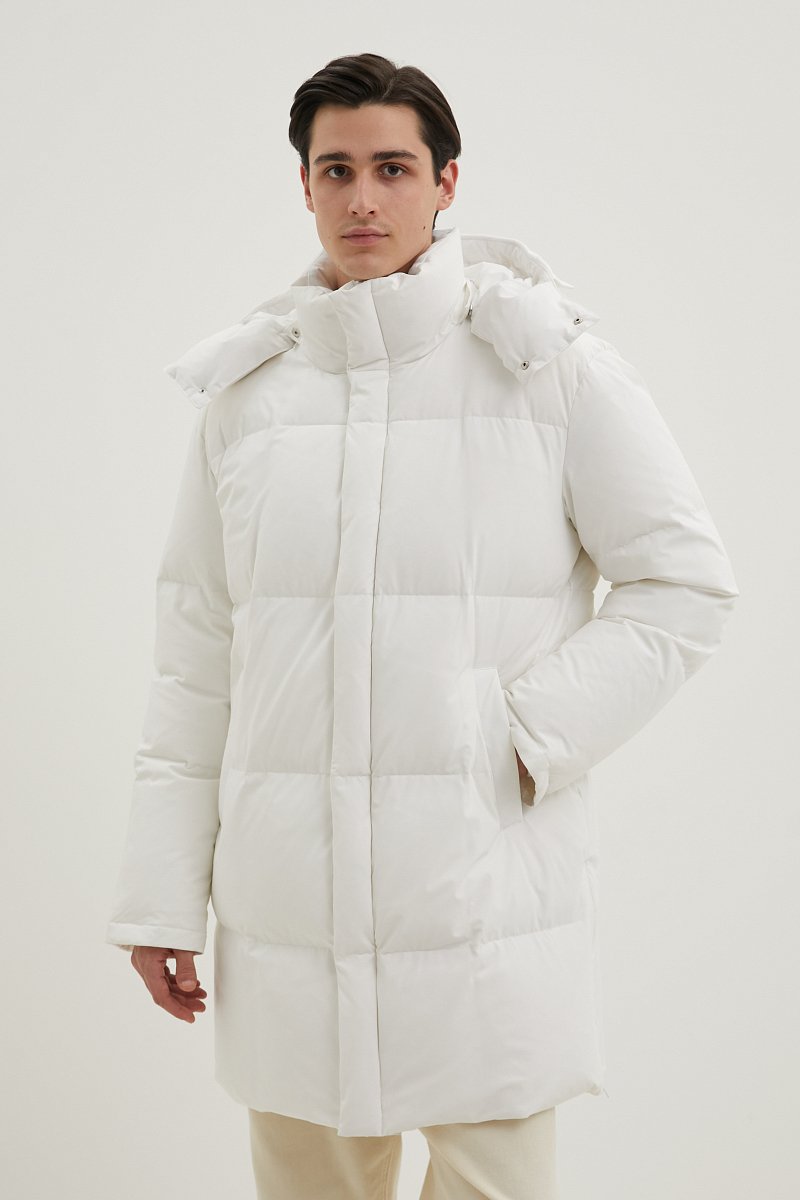 Пальто утепленное с утиным пухом, Модель FWD21036, Фото №2
