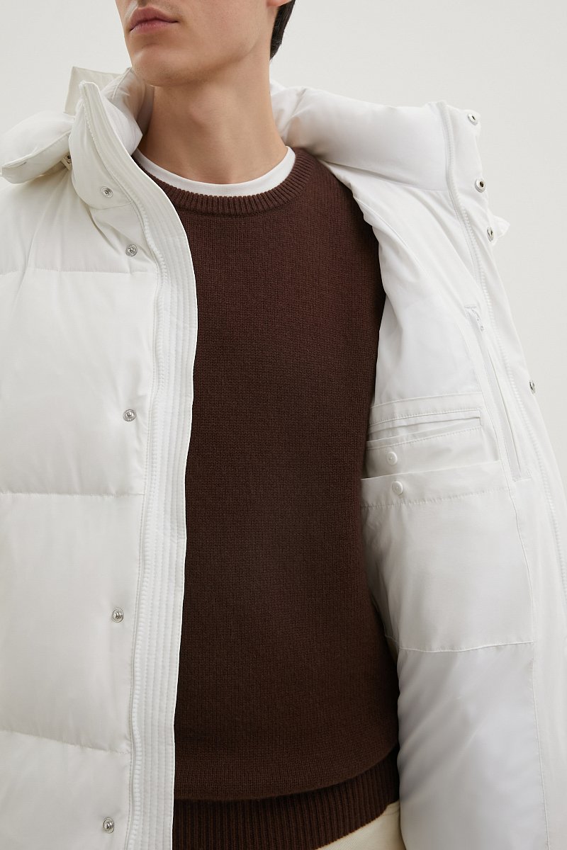 Пальто утепленное с утиным пухом, Модель FWD21036, Фото №7