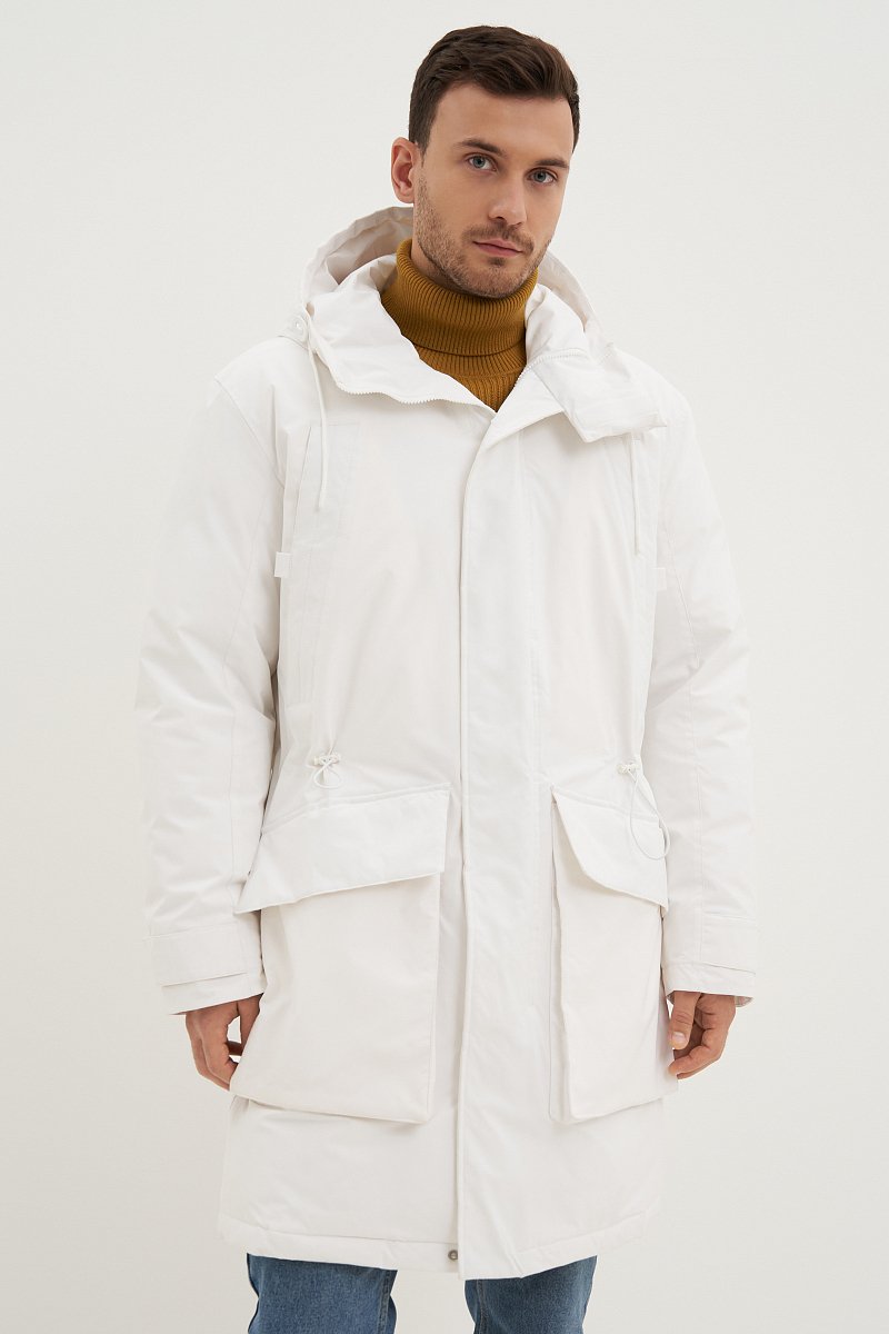 Пальто утепленное с утиным пухом, Модель FWD21057, Фото №1