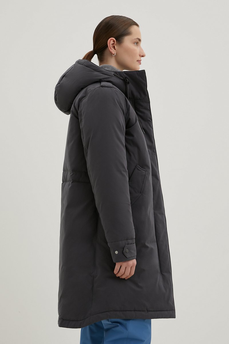 Пальто утепленное с утиным пухом, Модель FWD11021, Фото №4