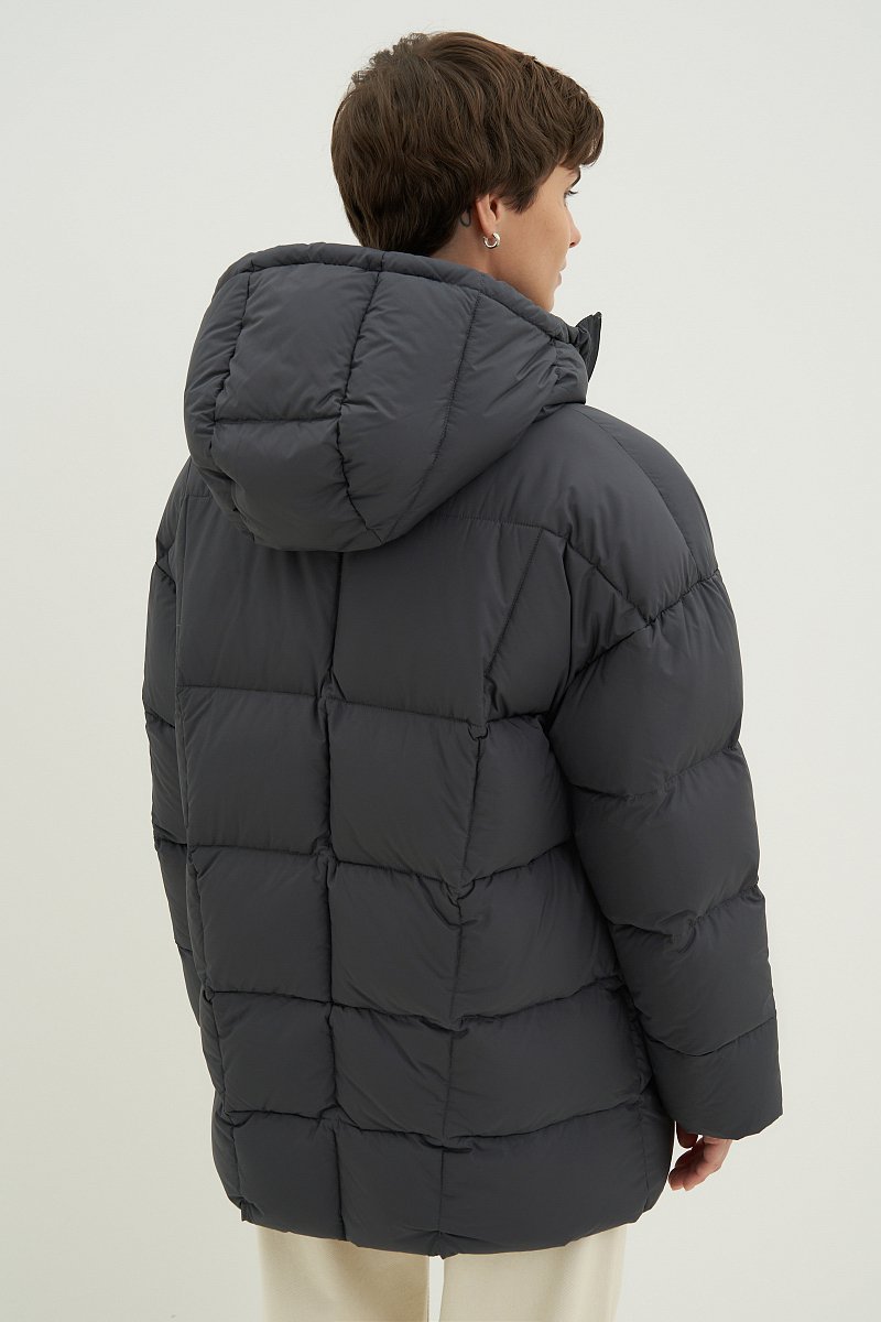 Куртка утепленная с утиным пухом, Модель FWD11083, Фото №4