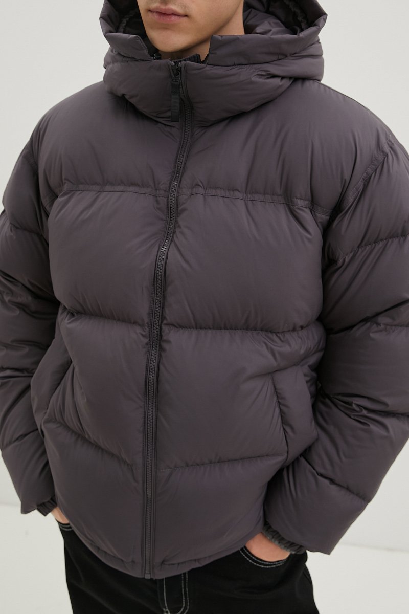 Куртка утепленная с утиным пухом, Модель FWD21004, Фото №3