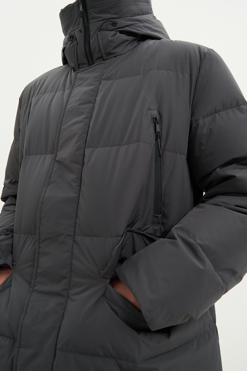 Пальто утепленное с утиным пухом, Модель FWD21020, Фото №3