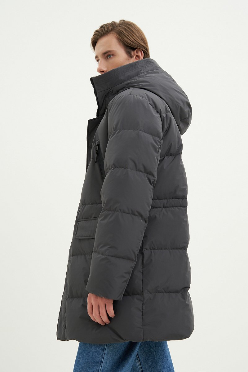 Пальто утепленное с утиным пухом, Модель FWD21020, Фото №4