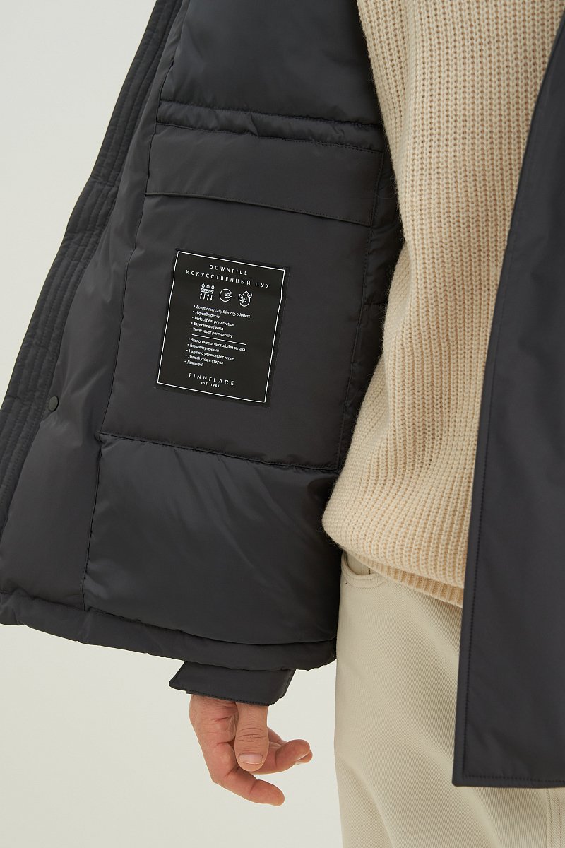 Куртка утепленная из водонепроницаемой ткани, Модель FWD21022, Фото №7