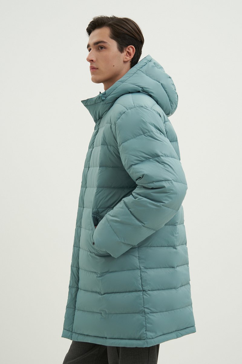 Пальто утепленное с утиным пухом, Модель FWD21024, Фото №8