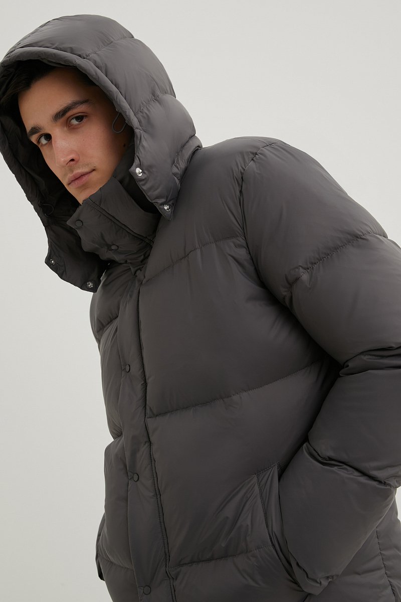 Куртка утепленная с утиным пухом, Модель FWD21028, Фото №3