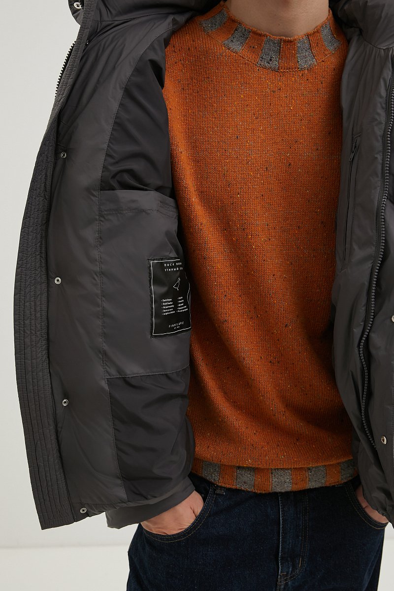 Куртка утепленная с утиным пухом, Модель FWD21028, Фото №7