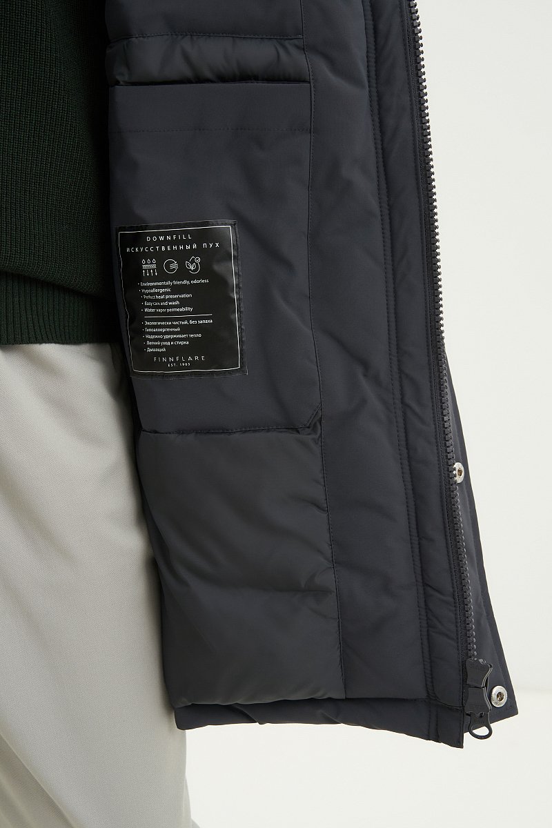 Пальто из водонепроницаемой ткани, Модель FWD21056, Фото №5