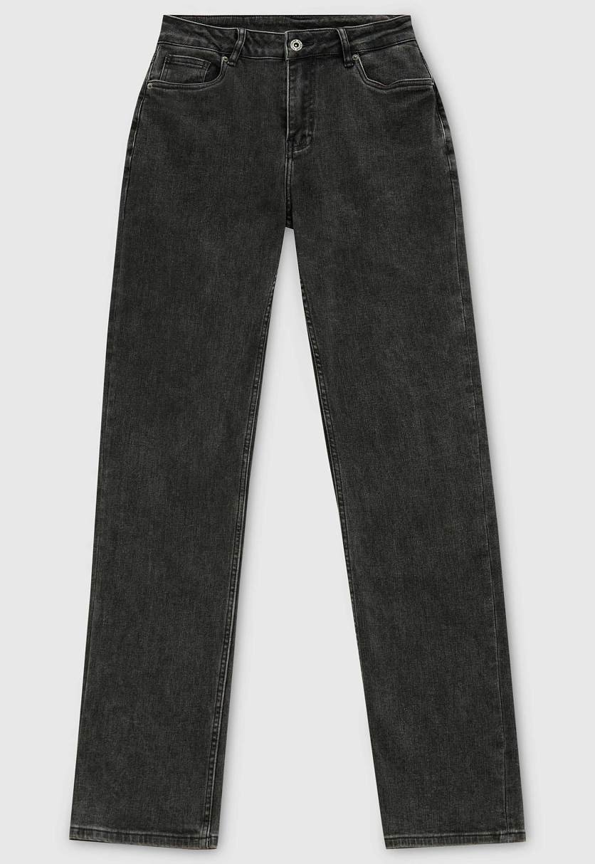 Утепленные джинсы straight fit женские, Модель FWD15000, Фото №6